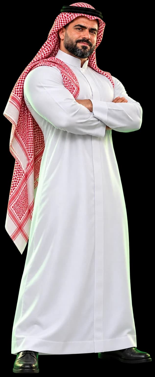 كوتيكس بالزي السعودي